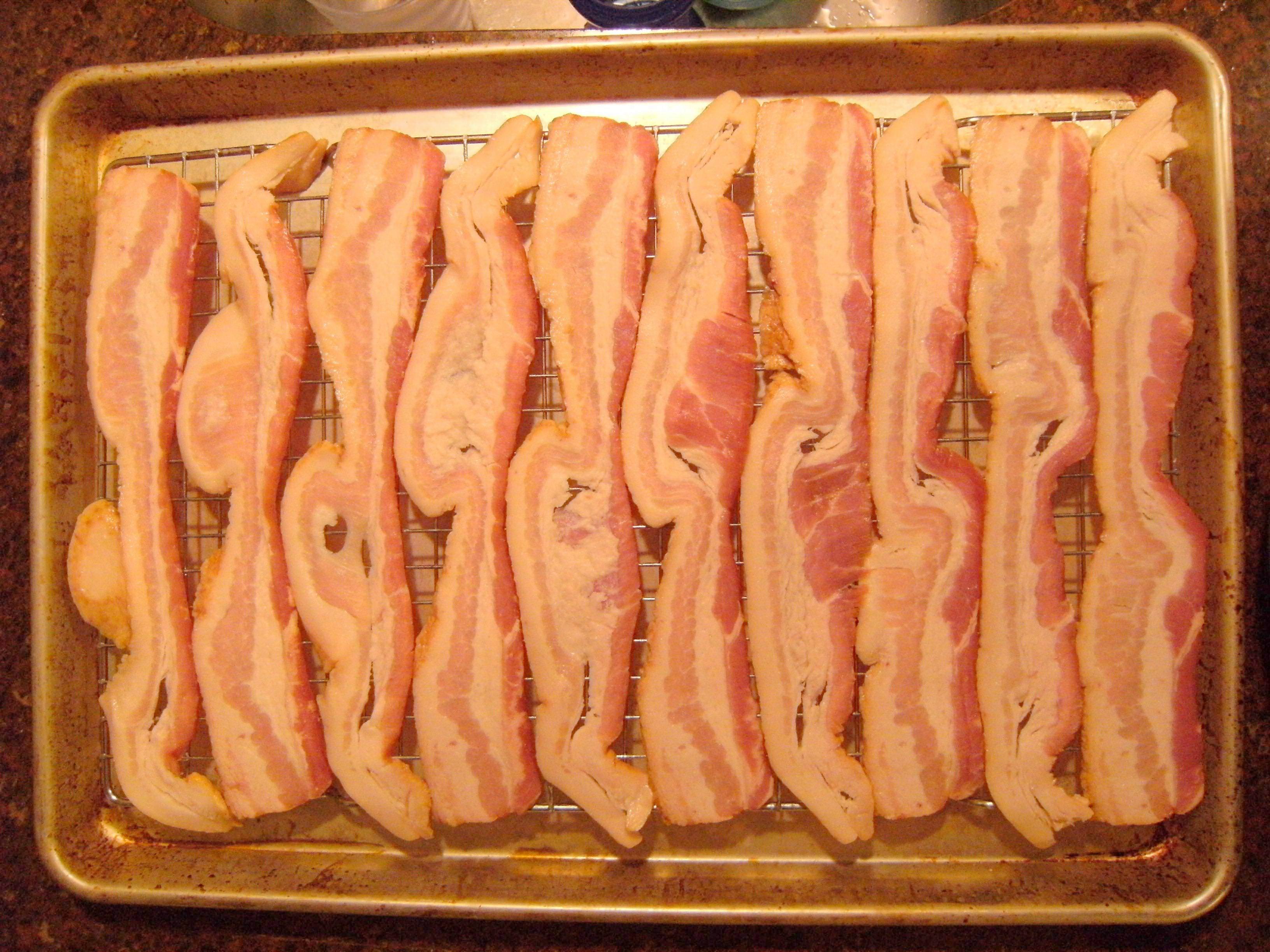Oven Cooked Bacon - Learn how to make it at ComfortablyDomestic.com