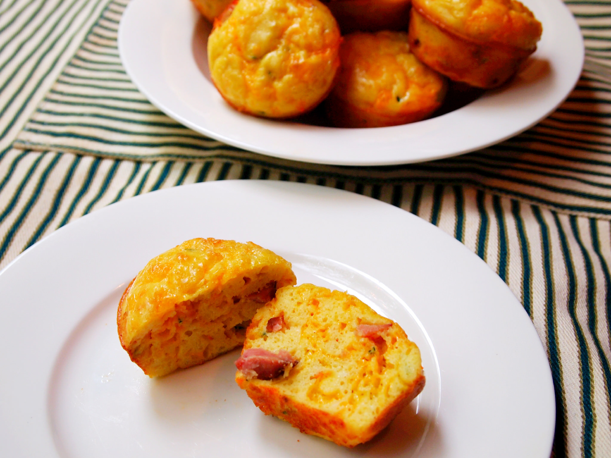 Omelette Muffins - Get the recipe from ComfortablyDomestic.com