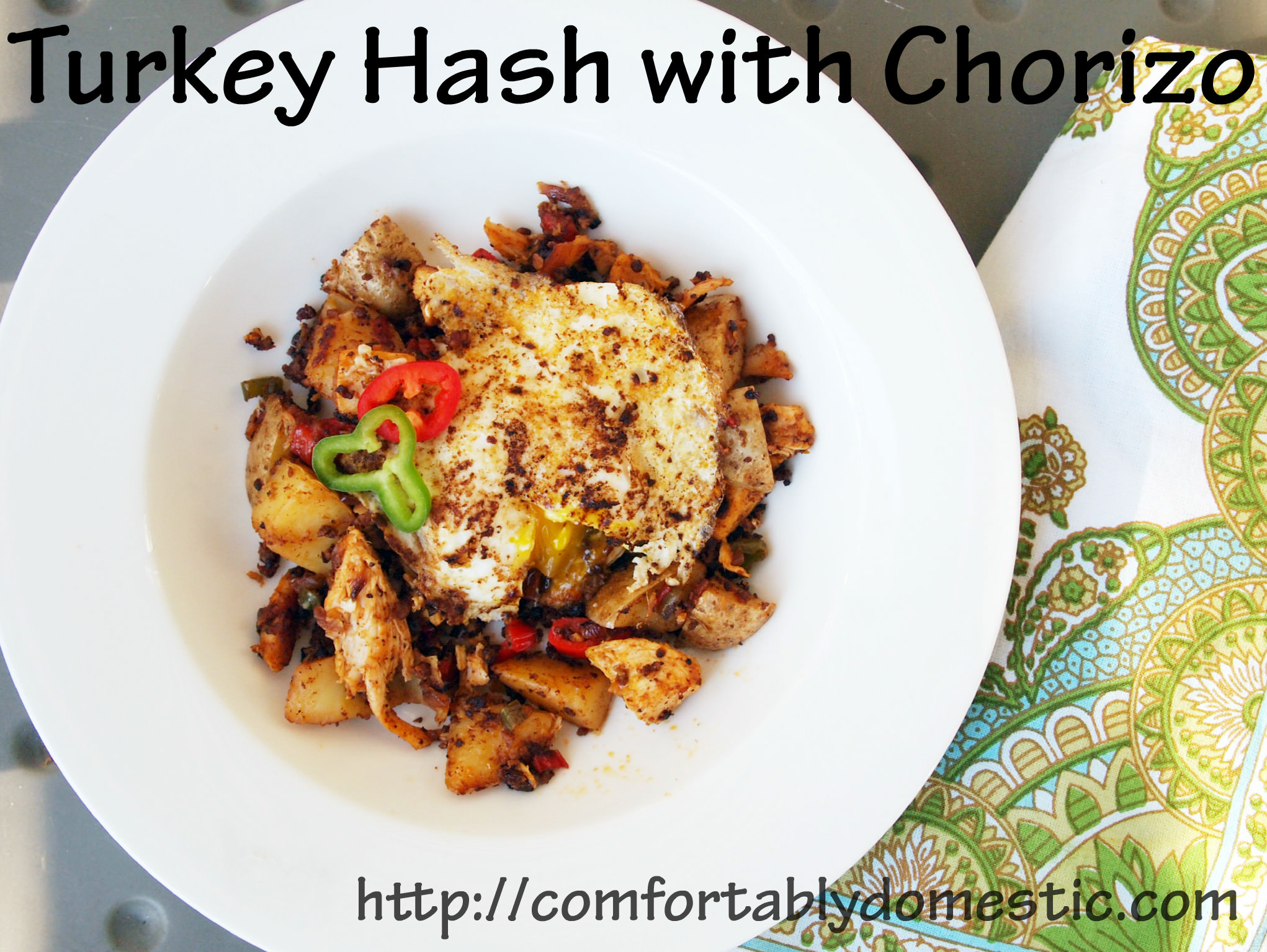 Turkey-Hash-Chorizo