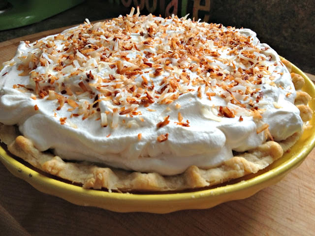 Coconut Cream Pie from Haley - The Girly Girl Cooks